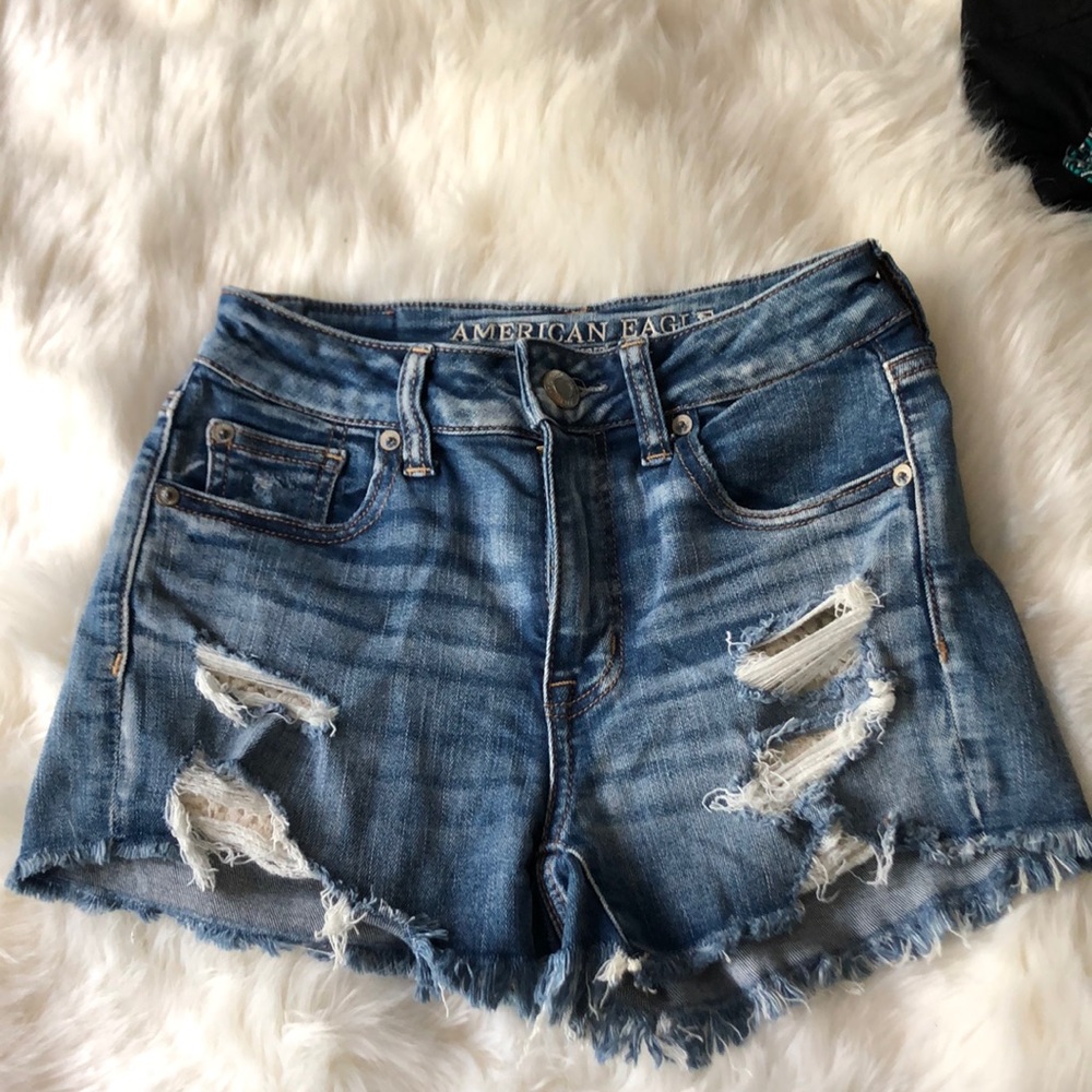 American Eagle high waisted shorts